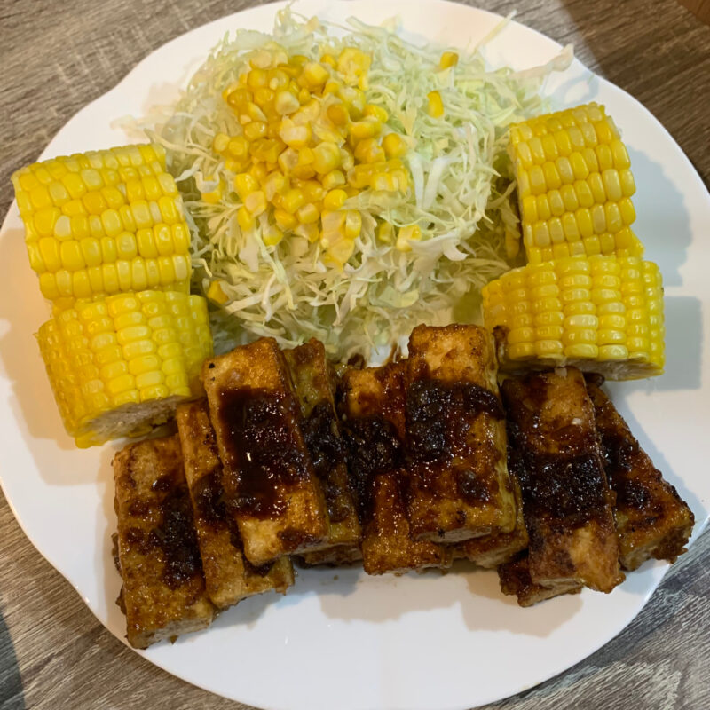 Tofu Steak | Hippo Chan's Dining Table